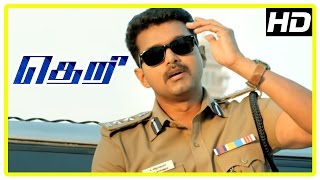 Theri movie  Vijay investigates IT girl missing  Rajendran  Mahendran  Azhagam Perumal [upl. by Ydassac377]