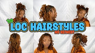 TOP GOTO STYLES FOR HEALTHY LOCS  BeginnerFriendly Quick amp Easy [upl. by Philine100]