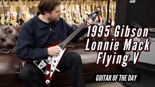 1995 Gibson Lonnie Mack Flying V  Guitar of the Day [upl. by Palumbo982]