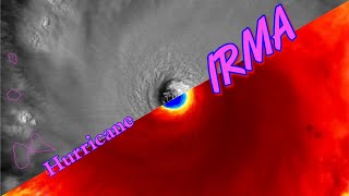 Major Hurricane IRMA 2017  FULL GOES16 Satellite Animation [upl. by Walters399]