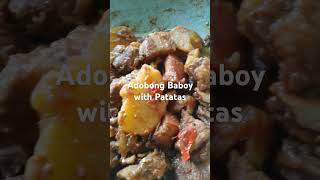 Adobong Baboy with Patatas [upl. by Mastat]