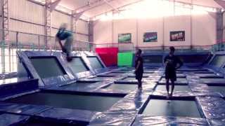 AMPED Trampoline Park  Singapores FIRST Trailer [upl. by Yrram777]