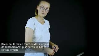 Vidéo tutoriel montage porte extensible Larya Grosfillex [upl. by Helmer538]