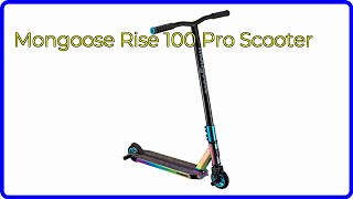 REVIEW 2024 Mongoose Rise 100 Pro Scooter ESSENTIAL details [upl. by Hayyifas594]