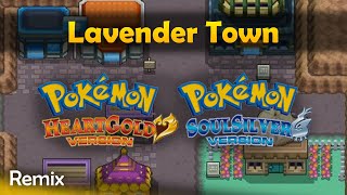 Lavender Town  Pokémon HeartGoldSoulSilver REMIX [upl. by Sorilda626]