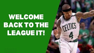 WELCOME BACK TO THE LEAGUE ISAIAH THOMAS Isaiah Thomas Celtics Highlights [upl. by Genevieve]