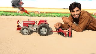 Mini 3854x4 working on Disc plow Machine  Muhammad khan  Abubakar Shabir [upl. by Wedurn]