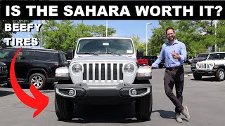 2022 Jeep Wrangler Sahara Why Does Jeep Still Make This Package [upl. by Rika]