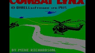 Combat Lynx Review for the Amstrad CPC by John Gage [upl. by Ferino]