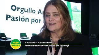 4 nuevos fitosanitarios fueron presentados en Córdoba por la empresa argentina Tecnomyl [upl. by Ellekram66]