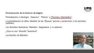 11a Cuestiones previas cronología y geografía de Egipto  parte 1 [upl. by Sedaiuqlem]