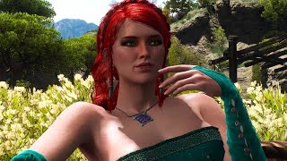 Triss Geralt Corvo Bianco Yeni Diyaloglar  Witcher 3 REDkit [upl. by Nelsen]