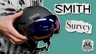 Smith Survey Helmet amp Goggle 2023 For Skiing and Snowboarding [upl. by Notnyw]