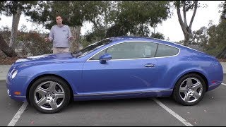 A Used Bentley Continental GT Is a Crazy 50000 Used Car [upl. by Modeerf]