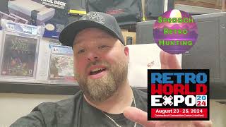 Retroworld Expo 2024 Come see me for The deals retroworldexpo videogames gaming [upl. by Woll]