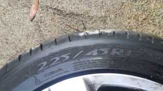 Michelin Primacy HP 225 45 R17 Klaipeda [upl. by Olihs658]