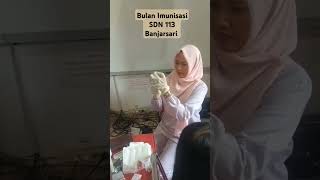 Bulan Imunisasi SDN 113 Banjarsari Kota Bandung [upl. by Buyse]