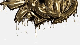 Dripping Gold Photoshop Tutorial  Automatically convert your images to dripping gold [upl. by Kalil959]