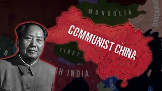 If Communist China Liberated All Chinas  HOI4 Timelapse [upl. by Remington]