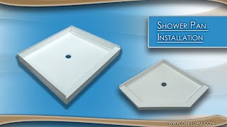 Shower Pan Installation Guide  Grifform Innovations [upl. by Adoc517]