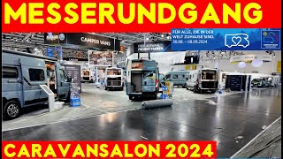 Caravan Salon 2024 Großer Messerundgang [upl. by Ailati]