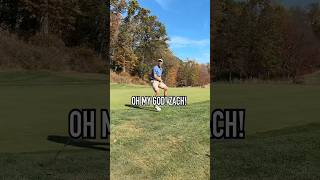 PLAY A PAR 3 WITH US Brian Vs Zach Who Wins shorts par golf vs golfswing hole funny [upl. by Delainey]