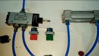 Solenoid valve working and connection practically [upl. by Nivlak312]