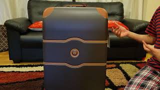 Delsey CHATELET AIR 20 28 inch SPIN UR CHOCOLATE Hardside Luggage [upl. by Maurine]