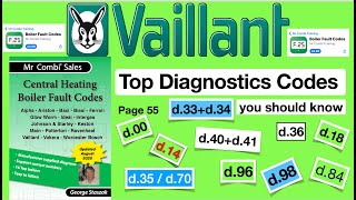 Vaillant Diagnostic Codes all you need to know on an APP [upl. by Latton416]