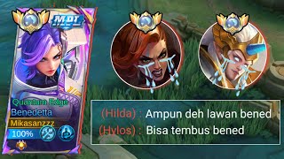 INILAH CARA COUNTER HERO BADAK SAMPE NANGIS  BENEDETTA GAMEPLAY 2024  MOBILE LEGENDS [upl. by Dagall339]