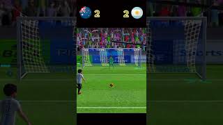 Australia vs Argentina best penalty match highlights efootballmobile fifa efootballefootball2024 [upl. by Nosydam]