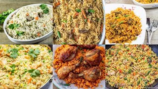 Top 7 Party Rice Recipes  Insanely Delicious Rice Recipes [upl. by Gnap]