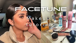 FACE TUNE MAKEUP TUTORIAL [upl. by Dare]