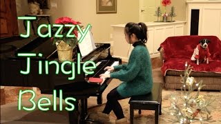 Jingle Bells  Jazzy Piano Version ft My Dog [upl. by Akinor337]