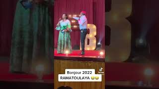 Prestation de Ramatoulaye DJ Bonjour 2022 à Abidjan  Côte DIvoire [upl. by Liagaba]