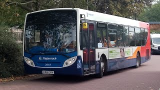 Retford bus station ADL Enviro 300 28613 [upl. by Bat602]