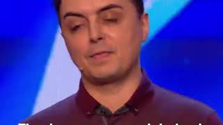 Marc Spelman Britains got talent with subtitle [upl. by Slorac]