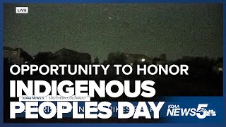 Unique Opportunity To Honor Indigenous Peoples Day [upl. by Euqilegna]