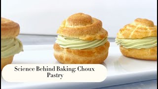 The Science Behind Baking Choux Pastry [upl. by Atiuqahc]