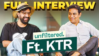 Unfiltered by Samdish ft K T Rama Rao KTR  Telangana Elections Special [upl. by Enilav398]