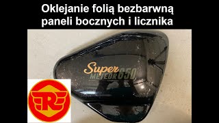 Oklejanie motocykla folią bezbarwną 2023 [upl. by Clarey]