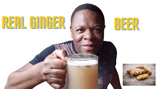 3 Ingredient Homemade Fermented Ginger Beer [upl. by Ahsemat]