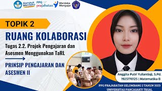 Topik 2Ruang Kolaborasi Tugas 22Prinsip Pengajaran dan Asesmen IIAnggita Putri Yuliantiaji [upl. by Otanod930]