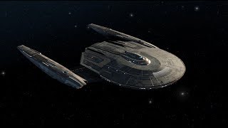 Malachowski Light Cruiser T1 USS Clarke from Star Trek Discovery [upl. by Roselani233]