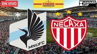 MINESOTA FC VS NECAXA EN VIVO Leagues Cup 2024 [upl. by Nyliac]