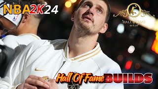 THE BEST NIKOLA quotTHE JOKERquot JOKIC CHAMPIONSHIP BUILD IN NBA 2K24 ALL OF YOUTUBE 🚨BUM OR UPPER🚨 [upl. by Senalda]