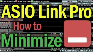 How to minimize ASIO Link Pro [upl. by Daffi]