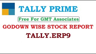 GODOWN WISE STOCK REPORT [upl. by Nilyahs]