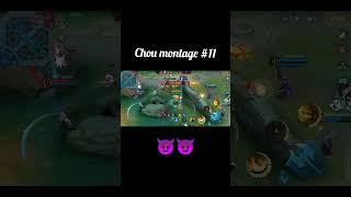 Chou montage 11 hack damage best build official xachi mobilelegends [upl. by Trudey840]