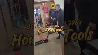 Working Demo of 4 Ton Trolley Jack Low Profile  Howden Tools tools machinehydraulicjack [upl. by Orlosky113]